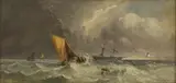 Arthur Joseph Meadows, Untitled, oil on canvas 30 x 61cm