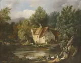 William Fowler, Untitled, oil on board 35 x 43cm