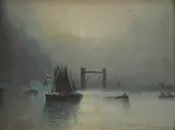 Harry Halsay Meegan, Untitled, oil on canvas 28 x 37cm