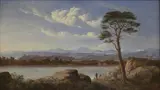 James Nasmyth, Untitled, oil on canvas 39 x 64cm