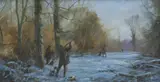 John Trickett, Untitled, oil on canvas 40 x 76cm