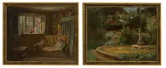 Robert Payton Reid, Untitled, Hunts'; oil on canvas board 36 x 43.5cm (2) Provenance: With Mackay Gallery
