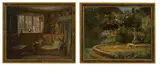 Robert Payton Reid, Untitled, Hunts'; oil on canvas board 36 x 43.5cm (2) Provenance: With Mackay Gallery