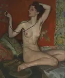 Hugo von Bouvard, Untitled, oil on canvas 102 x 91cm