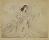 Louis Icart, Untitled, 1940 etching and aquatint in colours