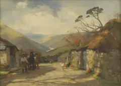 David Farquharson, Untitled, oil on board 31 x 41cm