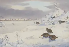 Philip Rickman, Untitled, watercolour and bodycolour 39 x 55.5cm Provenance: From the collection of Malcolm Innes.