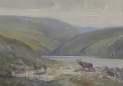 Frank Wallace, Untitled, gouache 41 x 61cm Provenance: From the collection of Malcolm Innes.