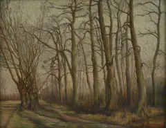 Untitled by G... François, oil on board 23 x 28cm Provenance: From the collection of Malcolm Innes., sold May 2025