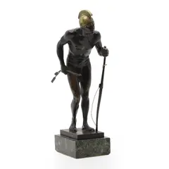 Ferdinand Lugerth, Untitled, raised on a veined marble plinth