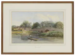 Joseph Charles Reed, Untitled, watercolour 29.5 x 47.5cm