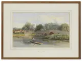 Joseph Charles Reed, Untitled, watercolour 29.5 x 47.5cm