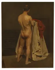 English School, Untitled, oil on canvas