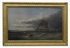 Ebenezer Colls, Untitled, oil on canvas