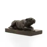 George Garrard, Untitled, a bronze bulldog