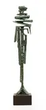 Sean Crampton, Untitled, a patinated bronze figure 56cm high