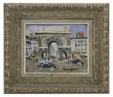 Lucien Génin, Untitled, gouache on paper