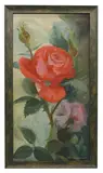 Olga Lehmann, Untitled, oil on board