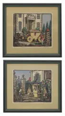 Kenneth Broad, Untitled, and at the 1926 Los Angeles Print Makers Exhibition.