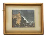 Untitled by after Frank Brangwyn Yoshijiro Urushibara, In the Docks woodcut printed in colours, sold Jan 2025