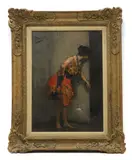 Albert Ludovici, Untitled, u.l oil on canvas 36 x 26cm Christie's lot 1090