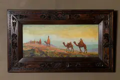 José Ortega, Untitled, oil on canvas 25 x 57cm