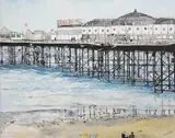 Emma Haworth, Untitled, oil and ink on canvas 61 x 76cm
