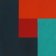 John Holden, Untitled, oil on canvas 61 x 61cm