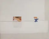 Andreas Rüthi, Untitled, oil on board 80 x 100cm