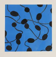 Untitled by Mark Francis, Untitled aquatint in colours, sold Mar 2025