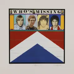 Richard Evans, Untitled, The Who screenprint in colours
