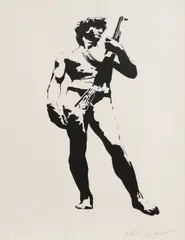 Blek le Rat, Untitled, 2007 screenprint
