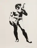 Blek le Rat, Untitled, 2007 screenprint