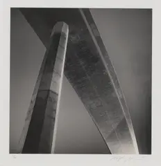 Rolfe Horn, Untitled, 'Freeway Interchange Demolition #18' gelatin silver print