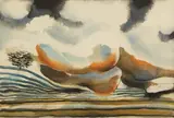 Michael Cullimore, Untitled, brush and ink 38 x 55.5cm