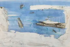 Philip Jones, Untitled, oil on paper 52 x 72.5cm Exhibited: Ainscough Contemporary Art
