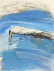 Philip Jones, Untitled, oil on paper 74 x 54cm Provenance: The Collection of Charles Edwards and Julia Boston