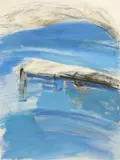 Philip Jones, Untitled, oil on paper 74 x 54cm Provenance: The Collection of Charles Edwards and Julia Boston