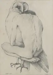 Mario Dubsky, Untitled, pencil 63 x 45cm