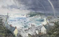 John Alford, Untitled, oil on board 40 x 61cm Provenance: The Collection of Charles Edwards and Julia Boston