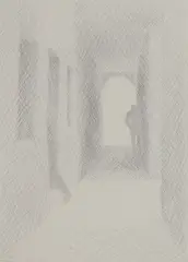 William Wilkins, Untitled, 2008 pencil 45 x 30cm