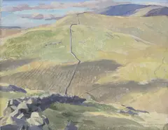 Stephen Bone, Untitled, oil on board 28 x 36cm Provenance: Ryman & Co.