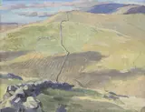 Stephen Bone, Untitled, oil on board 28 x 36cm Provenance: Ryman & Co.