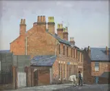 Christopher Hall, Untitled, oil on board 26 x 31cm Provenance: With Arthur Ackermann & Sons