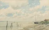 Martin Hardie, Untitled, watercolour 24.5 x 38.5cm Exhibited: The Society of Marine Artists' Annual Exhibition