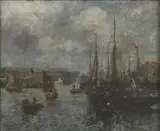 Bernard Finnigan Gribble, Untitled, oil on canvas 51 x 61cm