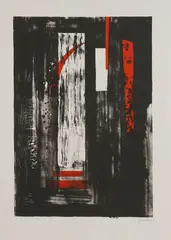 Untitled by John Piper, Berkshire: a Victorian Church by S.S. Teulon' (Levinson 134) lithograph in colours, sold Mar 2025
