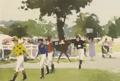 John Yardley, Untitled, watercolour over pencil 23 x 33cm Provenance: With Richard Hagen Fine Paintings