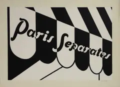 Untitled by Patrick Caulfield, 'Paris Separates' screenprint, sold Mar 2025