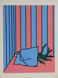Patrick Caulfield, Untitled, 'Napkin and Onion' screenprint in colours
